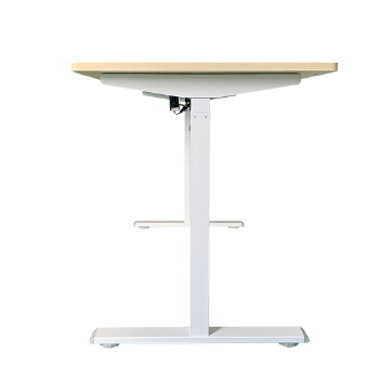 (AS-A2040WHE-1406 (Panel Oak)) Ergonomic Modern Office Desk with Storage and Cable Management