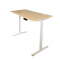 (AS-A2040WHE-1406 (Panel Oak)) Ergonomic Modern Office Desk with Storage and Cable Management