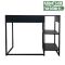 (AS-A2631BK) Stylish Floor-Standing Computer Table for Home and Office Use