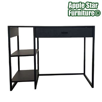(AS-A2631BK) Stylish Floor-Standing Computer Table for Home and Office Use