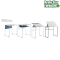 (AS-A2149) Durable School Stacking Folding Plastic Chairs for Classroom Use