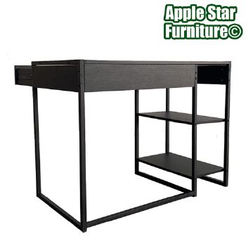 (AS-A2631BK) Stylish Floor-Standing Computer Table for Home and Office Use