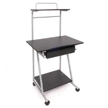 (AS-A2630BK) Elegant Black Wood Modern Office Table for Hotels