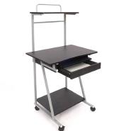 (AS-A2630BK) Elegant Black Wood Modern Office Table for Hotels