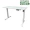 (AS-A2043WHE-1206) Adjustable White Gaming Desk for Ultimate Comfort and Style