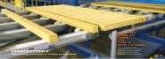 Metal curtain wall sandwich panel (rock wool/glass wool core material)