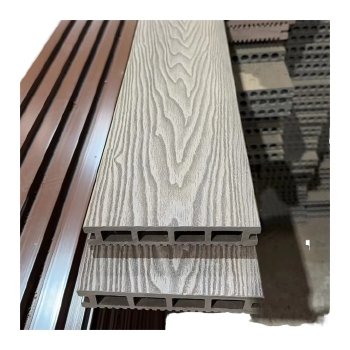 Bulgaria Outdoor WPC & PVC Deck Floor Smooth Wooden Flooring for Gardens Bathrooms Kitchens Parks Basements Living Rooms