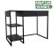 (AS-A2631BK) Stylish Floor-Standing Computer Table for Home and Office Use
