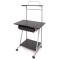 (AS-A2630BK) Elegant Black Wood Modern Office Table for Hotels