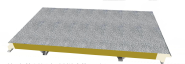 Single - sided aluminum foil rock wool polyurethane edge - sealed sandwich roof panel