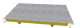 Single - sided aluminum foil rock wool polyurethane edge - sealed sandwich roof panel