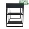 (AS-A2631BK) Stylish Floor-Standing Computer Table for Home and Office Use