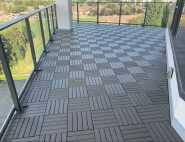 Bulgaria Outdoor WPC & PVC Deck Floor Smooth Wooden Flooring for Gardens Bathrooms Kitchens Parks Basements Living Rooms