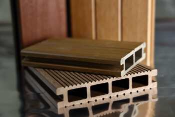 High Strength New Technology Wpc Decking Hot Selling Fireproof Floor Boards for Traditional Entertainment Use Wpc Fluted Panel