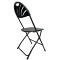 (AS-D3001BK) Church Restaurant Event Folding Cheap Wedding Living Room Furniture Chair