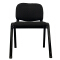 (AS-D2866 Black Fabric)Modern Ergonomic Wooden Office Chair for Students and Gamers