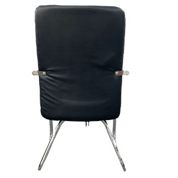 (AS-D2864) Leather Black High Back Conference Massage Computer Gaming Metal Fixed Home Furniture Office Chair