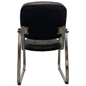(AS-D2867) Visitor Black Leather Gaming Conference Wooden Home Chair Modern Office Furniture
