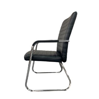 (AS-D2864) Leather Black High Back Conference Massage Computer Gaming Metal Fixed Home Furniture Office Chair