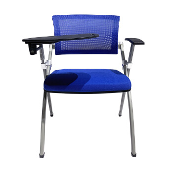 (AS-A2143P-Blue Mesh Fabric) Lightweight Portable Folding Chair for Events and Training Sessions