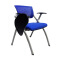 (AS-A2143P-Blue Mesh Fabric) Lightweight Portable Folding Chair for Events and Training Sessions