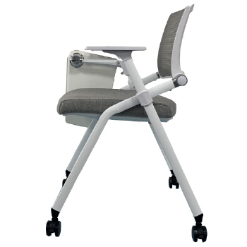 (AS-A2144P) Mesh Modern White Plastic Leisure Ergonomic Folded Traning Chair