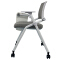 (AS-A2144P) Mesh Modern White Plastic Leisure Ergonomic Folded Traning Chair