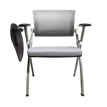 (AS-A2143P-Grey Mesh Fabric)Lightweight Portable Folding Chair for Events and Training Sessions