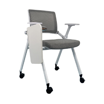 (AS-A2144P) Mesh Modern White Plastic Leisure Ergonomic Folded Traning Chair