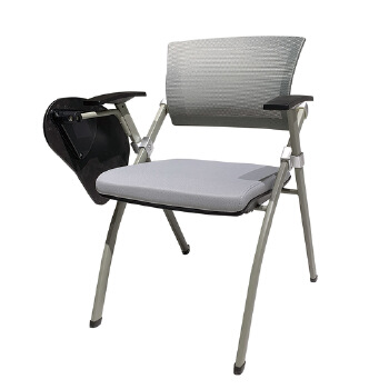 (AS-A2143P-Grey Mesh Fabric)Lightweight Portable Folding Chair for Events and Training Sessions
