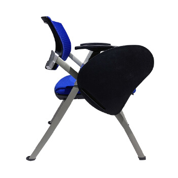 (AS-A2143P-Blue Mesh Fabric) Lightweight Portable Folding Chair for Events and Training Sessions
