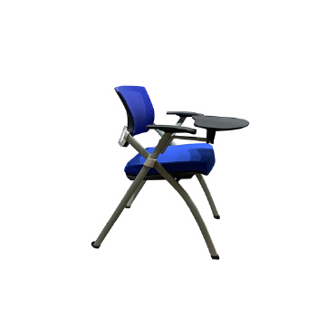 (AS-A2143P-Blue Mesh Fabric) Lightweight Portable Folding Chair for Events and Training Sessions
