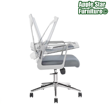 (AS-B2101GY) Computer Parts Plastic Folding Adjustable Home Modern Furniture Office Chair