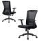 (AS-B2747) Adjustable Boss Chair - Durable Plastic Design for All-Day Comfort