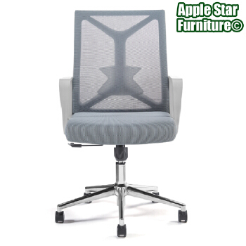(AS-B2101GY) Computer Parts Plastic Folding Adjustable Home Modern Furniture Office Chair