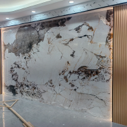 Baijax High Quality PET Gloss Carbon Rock Board Bamboo Charcoal Wall Panel WPC Waterproof for Interior Decoration Made China