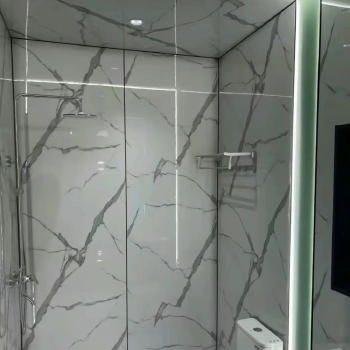 2024 New Arrival WPC Carbon Rock Board Wall Beautiful Building Design for TV Wall Decoration