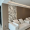 Bamboo Charcoal Wood Fiber Wall Board Interior Decor Marble Grain Wood Veneer Wall Panels Carbon Crystal Plate