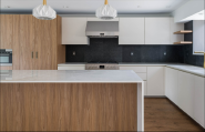 Automatic Fast Delivery American Custom Modular Modern Design Home Kitchen Furniture Cabinet
