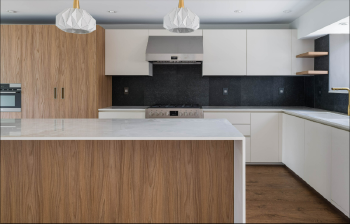 Automatic Fast Delivery American Custom Modular Modern Design Home Kitchen Furniture Cabinet