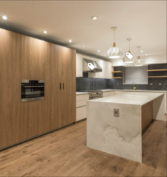 Automatic Fast Delivery American Custom Modular Modern Design Home Kitchen Furniture Cabinet