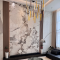 Bamboo Charcoal Wood Fiber Wall Board Interior Decor Marble Grain Wood Veneer Wall Panels Carbon Crystal Plate