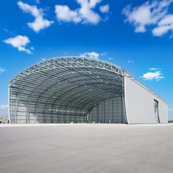 metal hangar building prefab airplane hangar steel structure hangar cost
