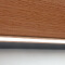 Wooden handrail balustrade with lights