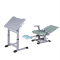 School Lunch Break Desks and Chairs - Reclining, Seating, Height-Adjustable Study Desks and Chairs for Primary and Secondary School Students, Lunch Break Chairs for Home