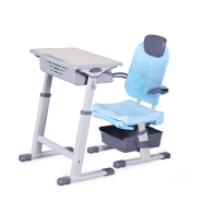 Adjustable Multifunctional School Desks and Chairs for Primary and Secondary School Students - Can Be Reclined for Lunch Breaks, Suitable for School Learning