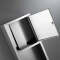 Commercial Stainless Steel Wall Mount Combination Waste Bin Toilet Hand Paper Towel Dispenser for Bathroom Use Factory Product