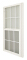 Vinyl single hung window SH00004