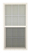Vinyl single hung window SH00004