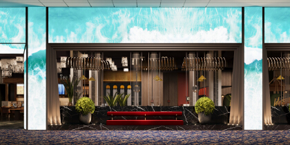 美国洛杉矶美食广场